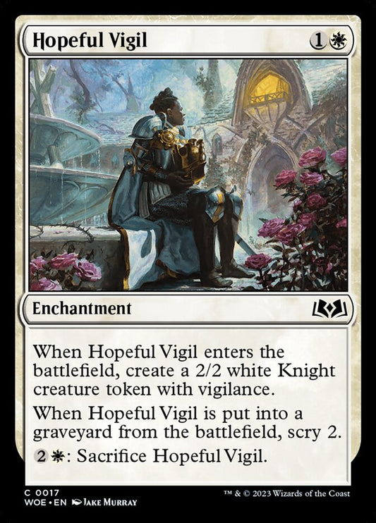Hopeful Vigil - carta Magic The Gathering
