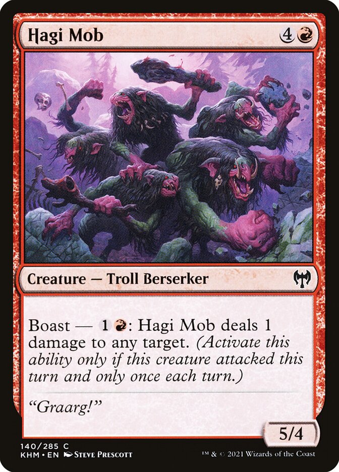 Hagi Mob - carta Magic The Gathering