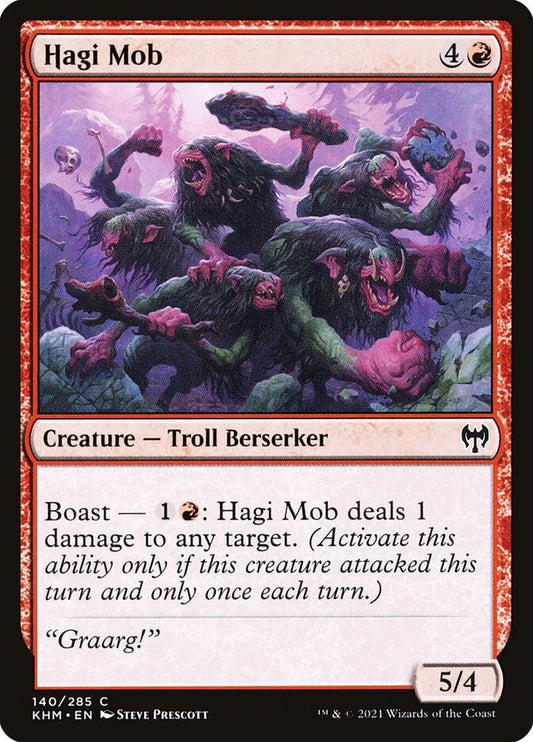 Hagi Mob - carta Magic The Gathering