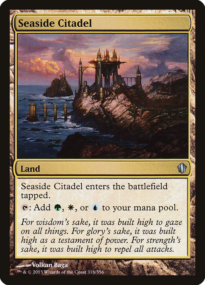 Seaside Citadel - carta Magic The Gathering