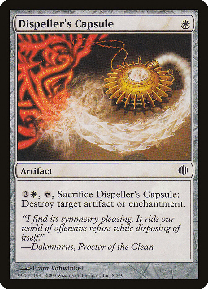 Dispeller's Capsule - carta Magic The Gathering