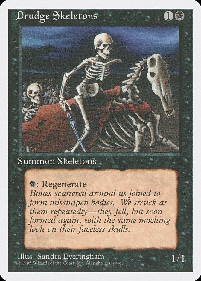 Drudge Skeletons - carta Magic The Gathering
