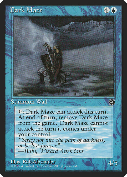 Dark Maze - carta Magic The Gathering