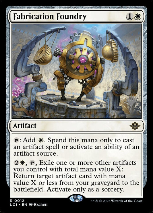 Fabrication Foundry - carta Magic The Gathering