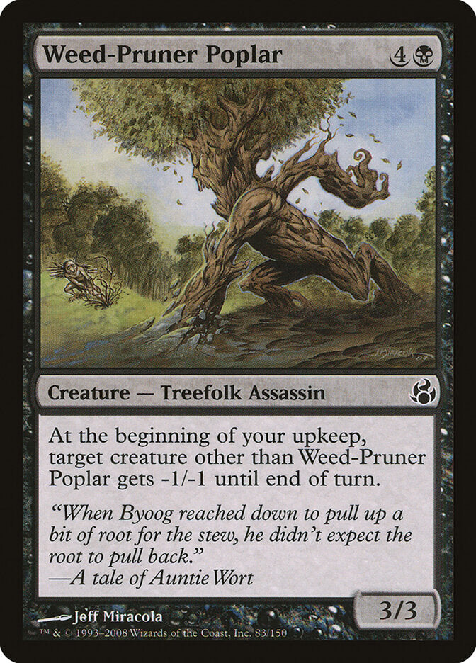Weed-Pruner Poplar - carta Magic The Gathering