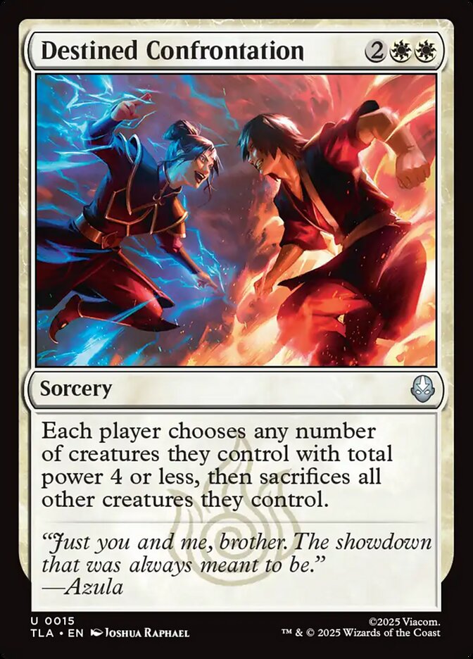 Destined Confrontation - carta Magic The Gathering