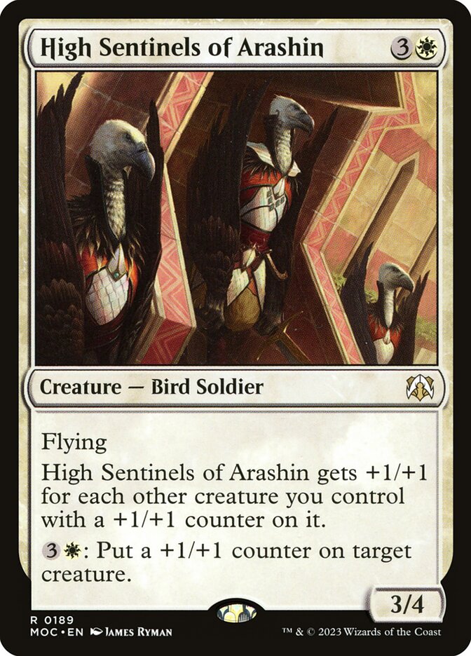 High Sentinels of Arashin - carta Magic The Gathering