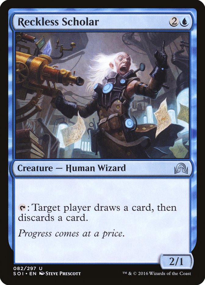 Reckless Scholar - carta Magic The Gathering