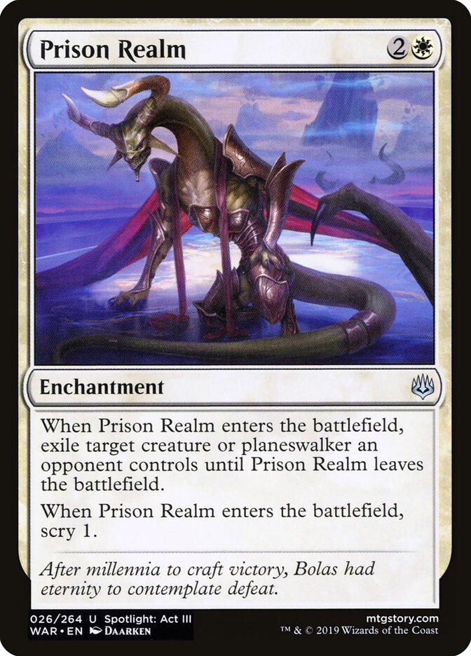 Prison Realm - carta Magic The Gathering