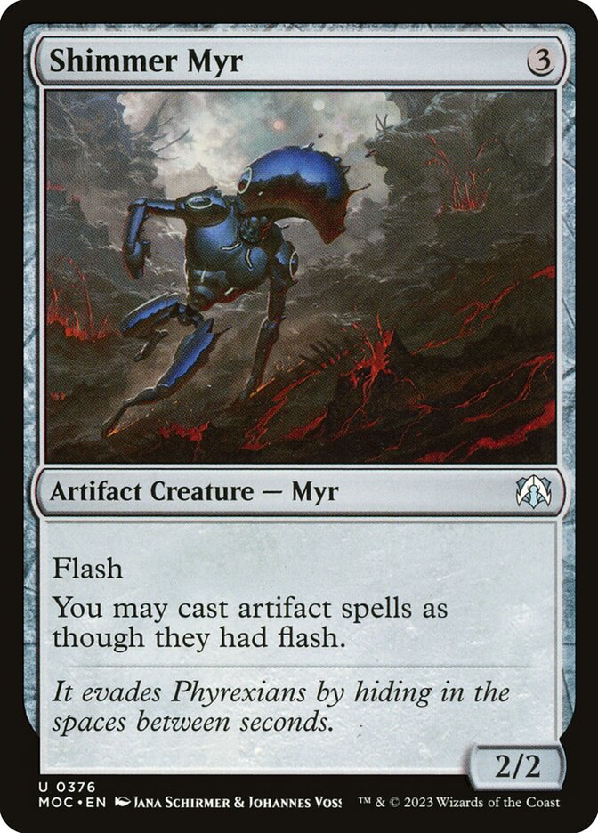 Shimmer Myr - carta Magic The Gathering