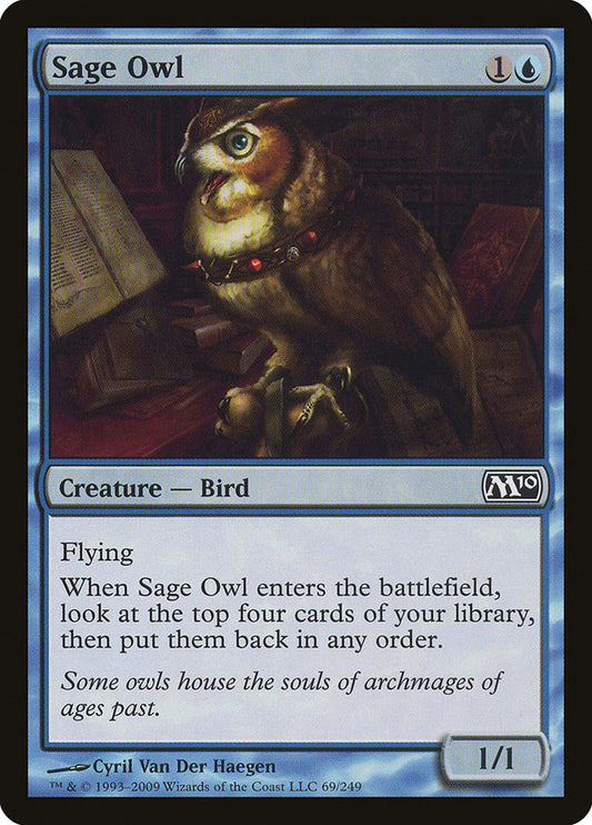 Sage Owl - M10-069-NF-STD