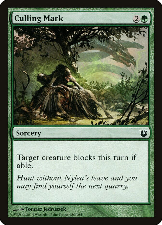Culling Mark - carta Magic The Gathering