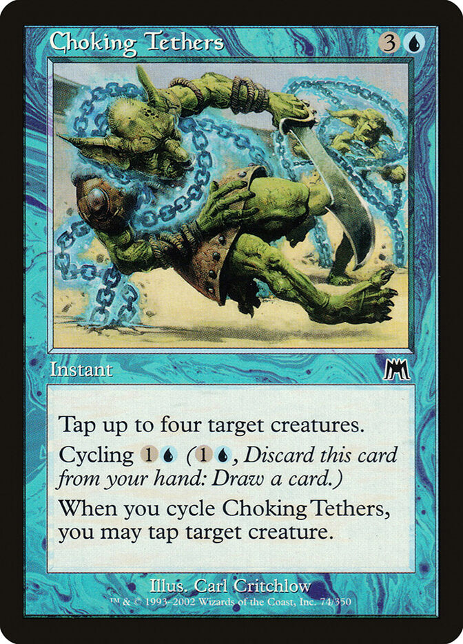 Choking Tethers - carta Magic The Gathering