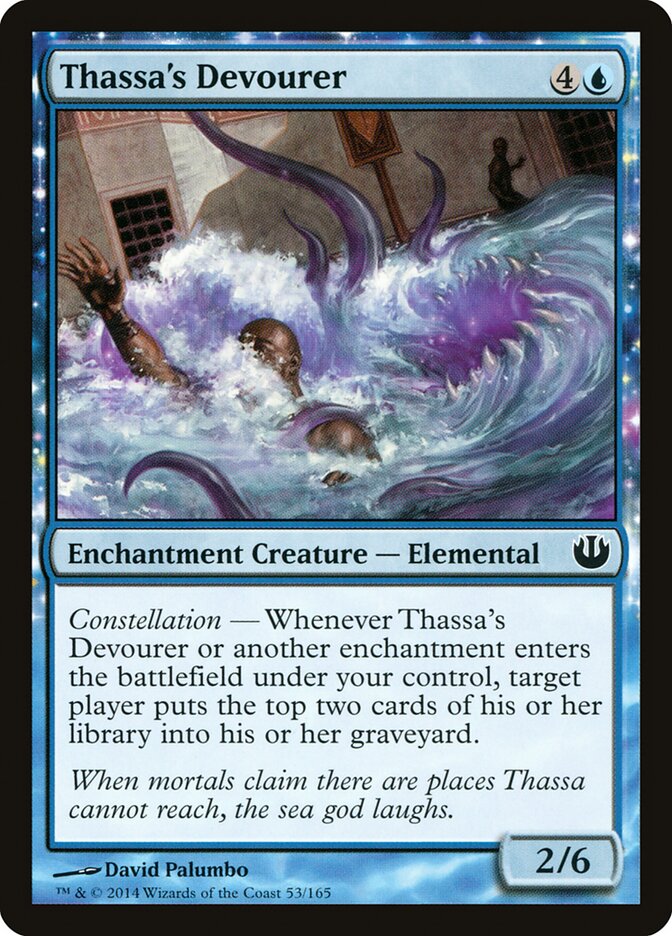 Thassa's Devourer - carta Magic The Gathering