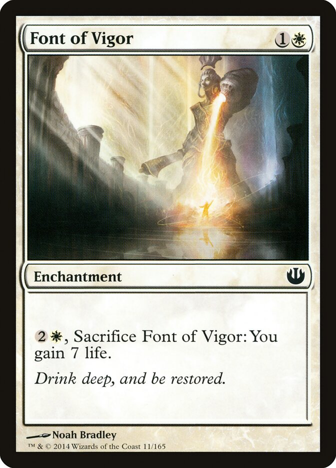 Font of Vigor - carta Magic The Gathering