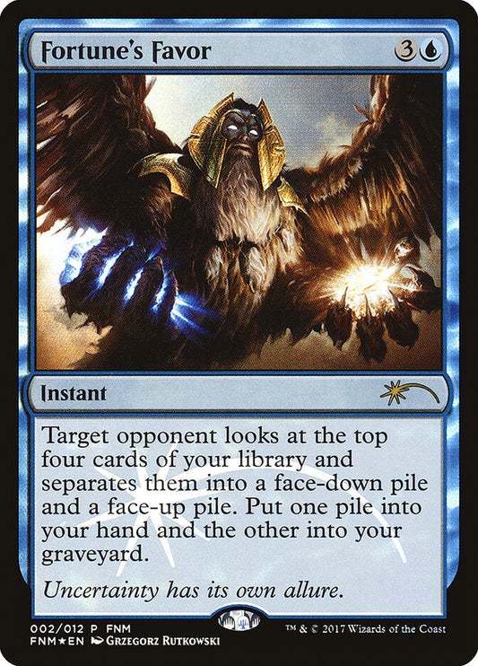 Fortune's Favor - carta Magic The Gathering