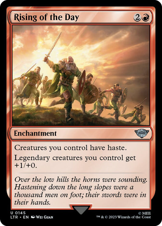 Rising of the Day - carta Magic The Gathering