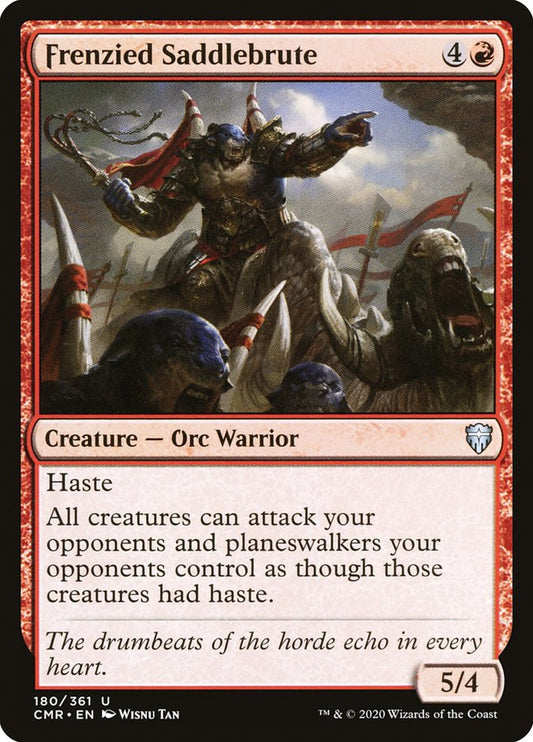 Frenzied Saddlebrute - carta Magic The Gathering
