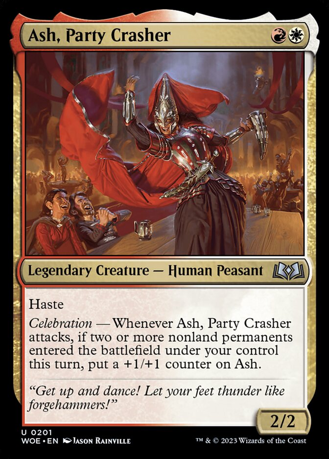 Ash, Party Crasher - carta Magic The Gathering