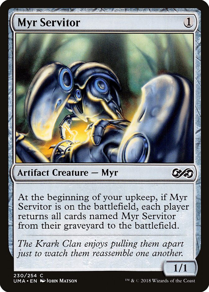 Myr Servitor - carta Magic The Gathering