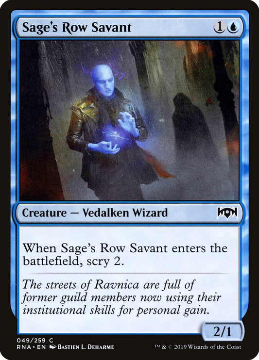 Sage's Row Savant - carta Magic The Gathering