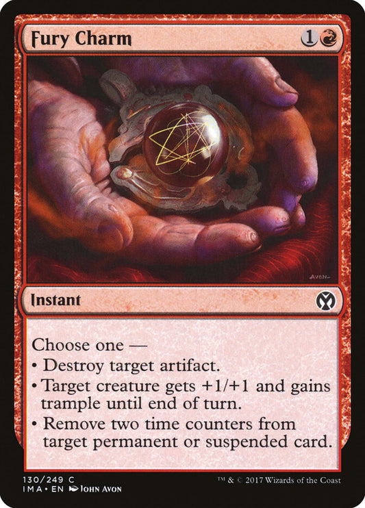 Fury Charm - carta Magic The Gathering