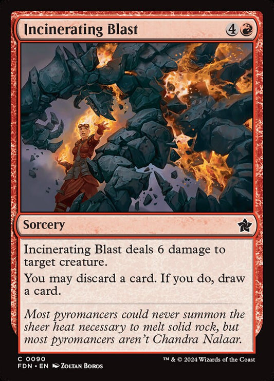 Incinerating Blast - FDN-090-NF-BEG