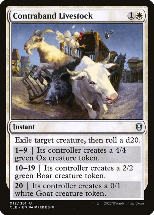 Contraband Livestock - CLB-012-NF-STD