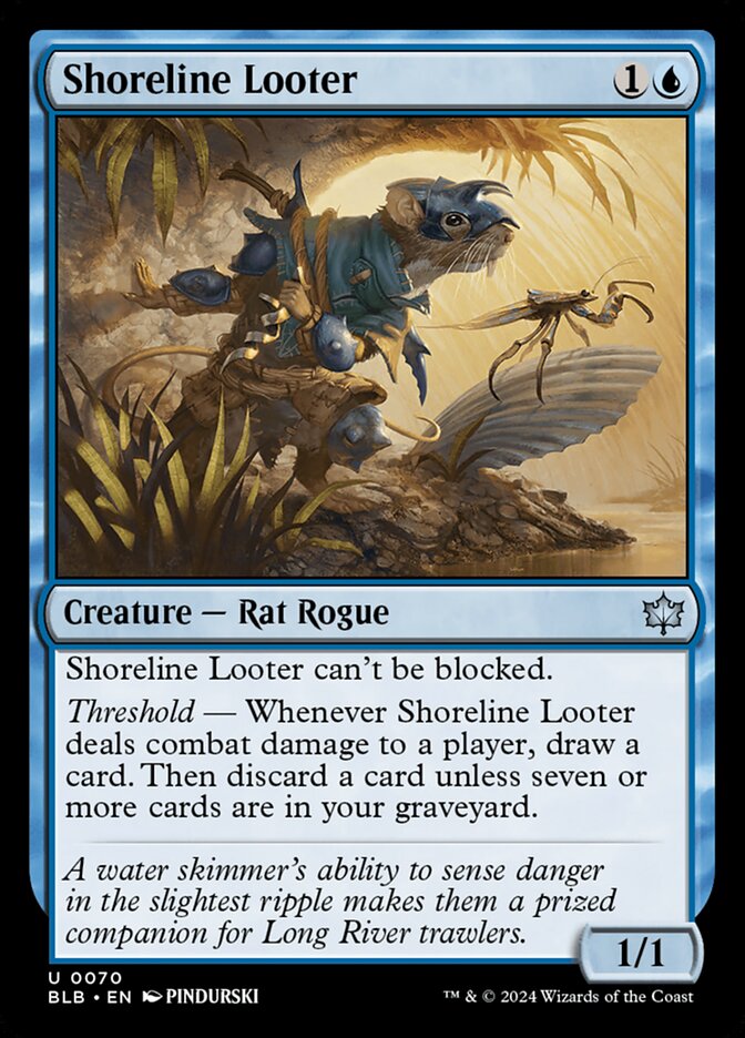 Shoreline Looter - carta Magic The Gathering