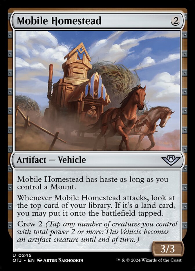 Mobile Homestead - carta Magic The Gathering