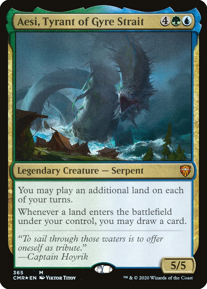 Aesi, Tyrant of Gyre Strait - carta Magic The Gathering
