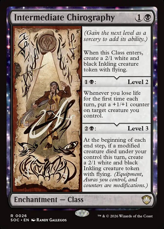 Intermediate Chirography - carta Magic The Gathering