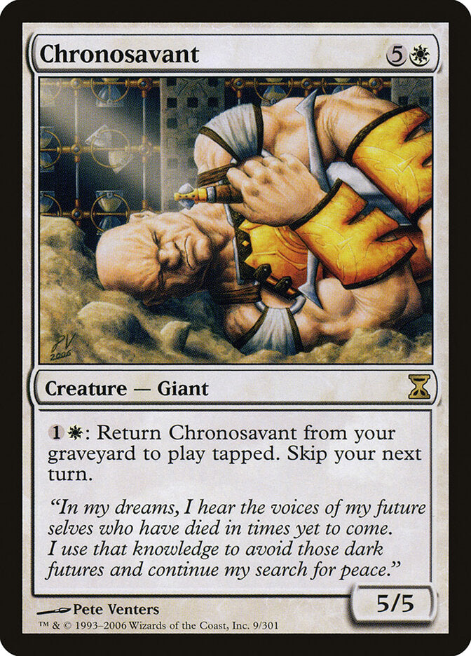 Chronosavant - carta Magic The Gathering