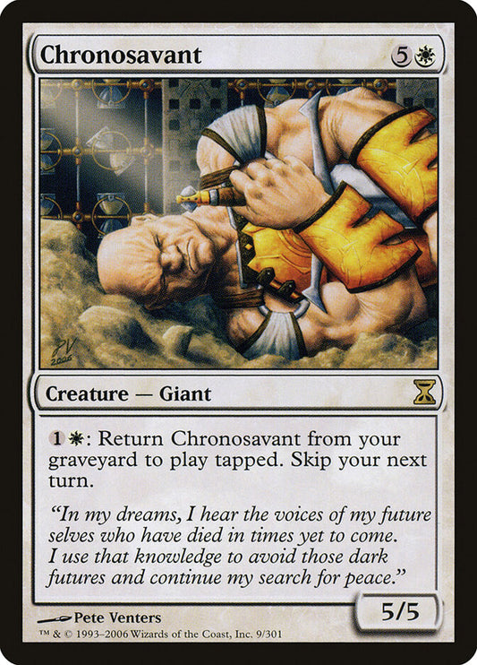 Chronosavant - carta Magic The Gathering
