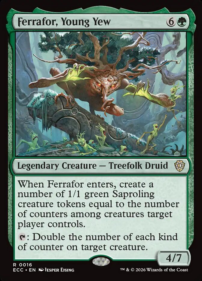 Ferrafor, Young Yew - carta Magic The Gathering