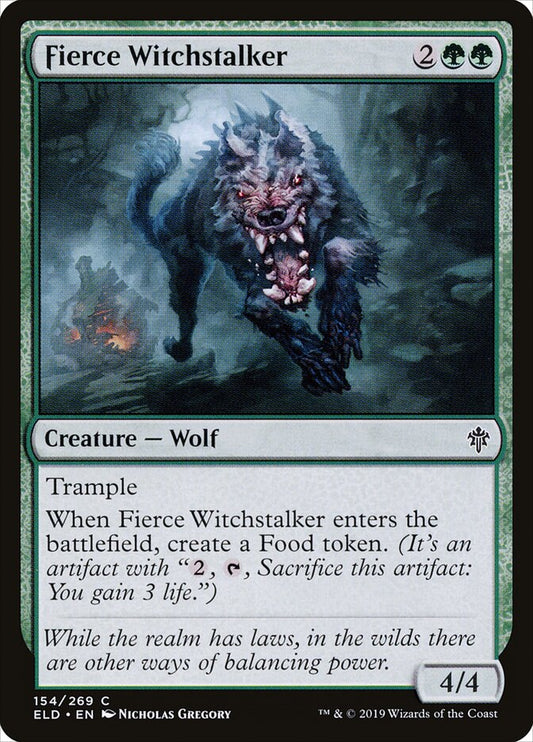 Fierce Witchstalker - carta Magic The Gathering