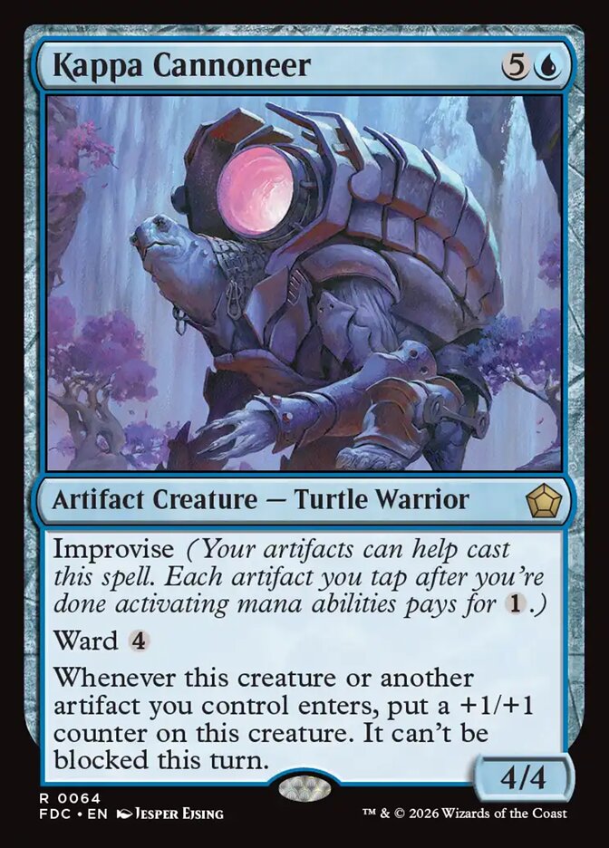 Kappa Cannoneer - carta Magic The Gathering