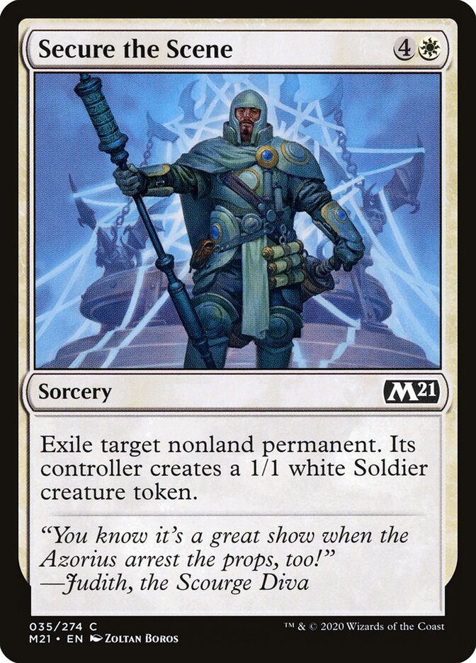 Secure the Scene - carta Magic The Gathering