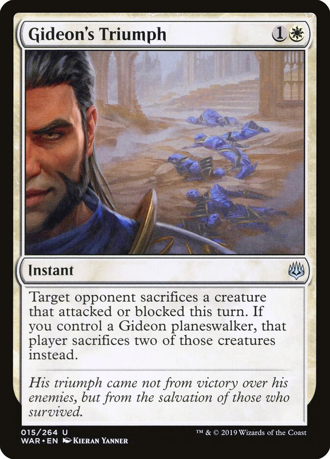 Gideon's Triumph - carta Magic The Gathering