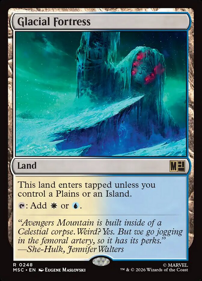Glacial Fortress - carta Magic The Gathering