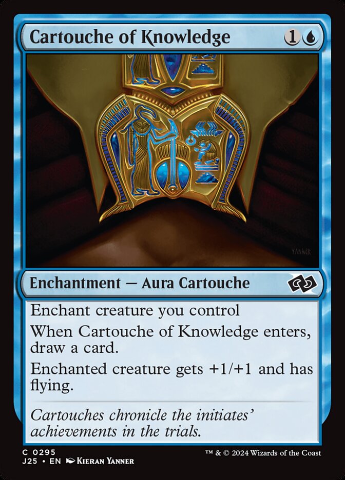 Cartouche of Knowledge - J25-295-NF-STD