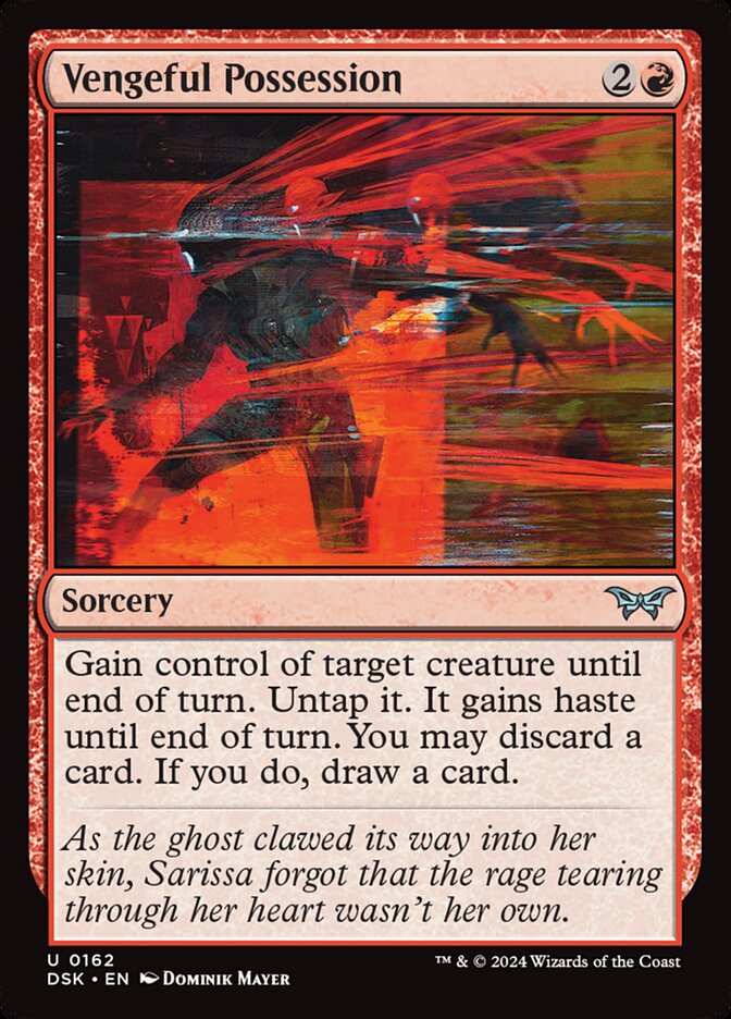 Vengeful Possession - carta Magic The Gathering
