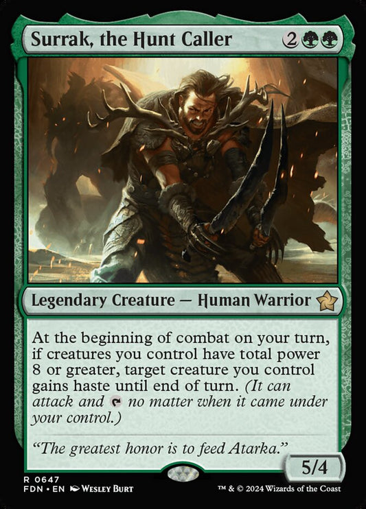 Surrak, the Hunt Caller - carta Magic The Gathering