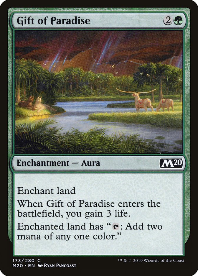 Gift of Paradise - carta Magic The Gathering