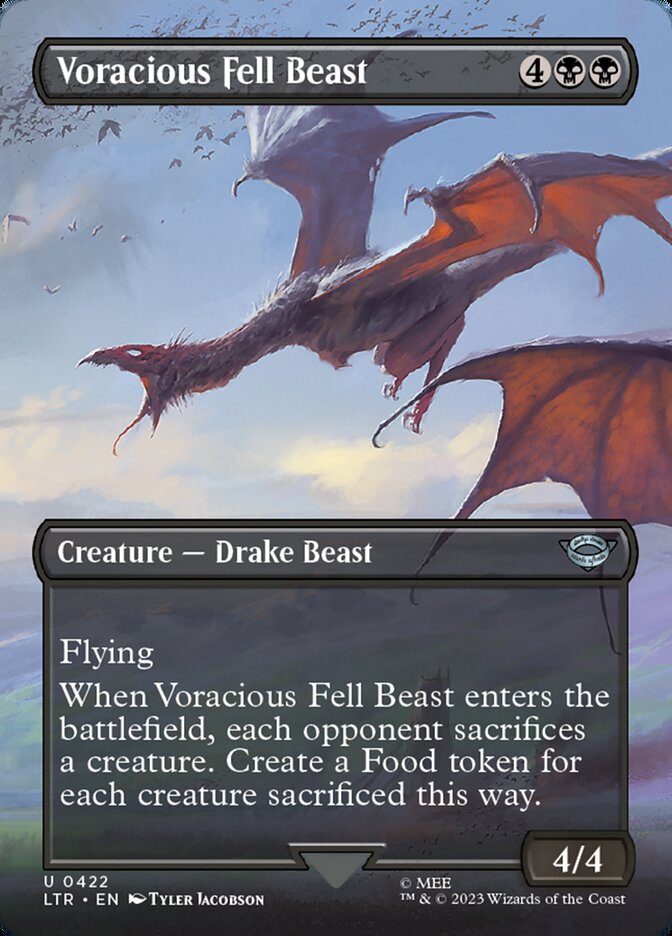 Voracious Fell Beast - carta Magic The Gathering