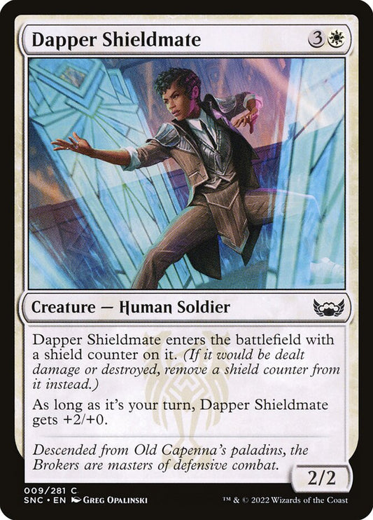 Dapper Shieldmate - carta Magic The Gathering