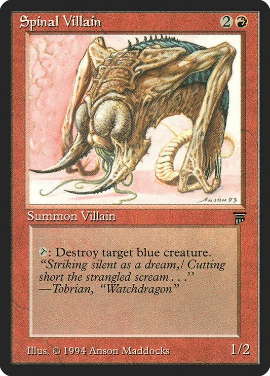 Spinal Villain - carta Magic The Gathering