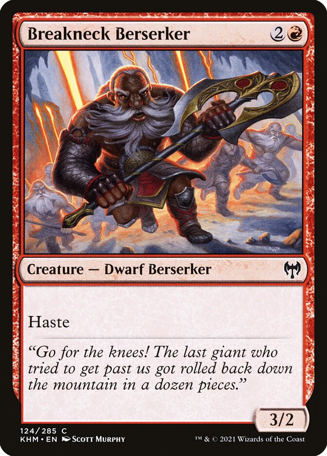 Breakneck Berserker - carta Magic The Gathering