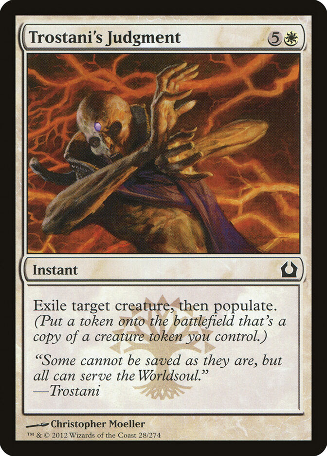 Trostani's Judgment - carta Magic The Gathering