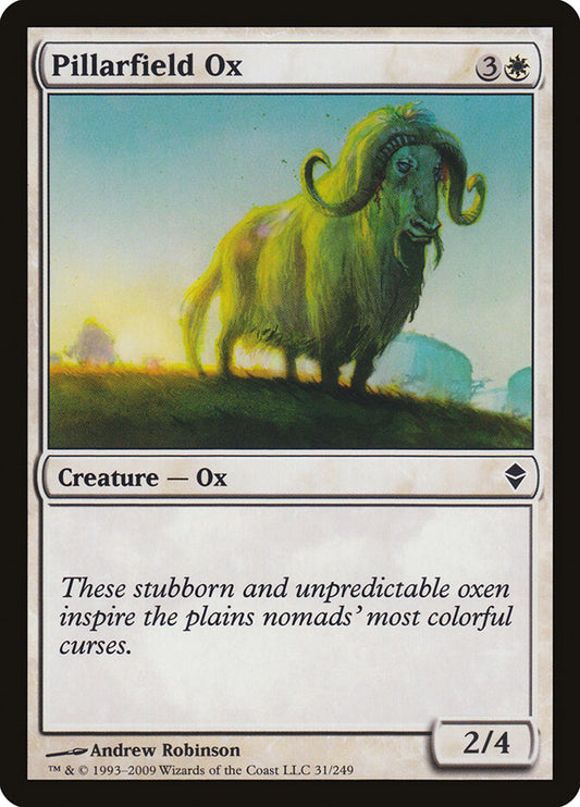 Pillarfield Ox - carta Magic The Gathering